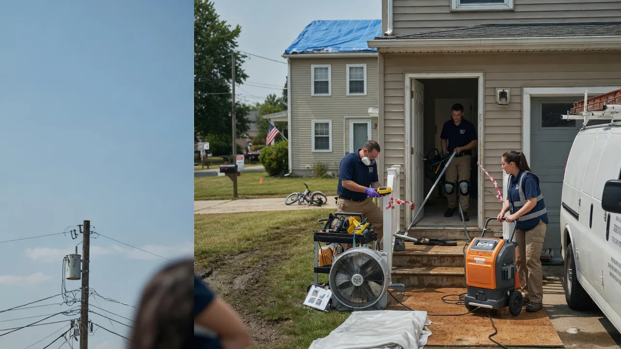 Water Damage Repair in Ansted, WV near me